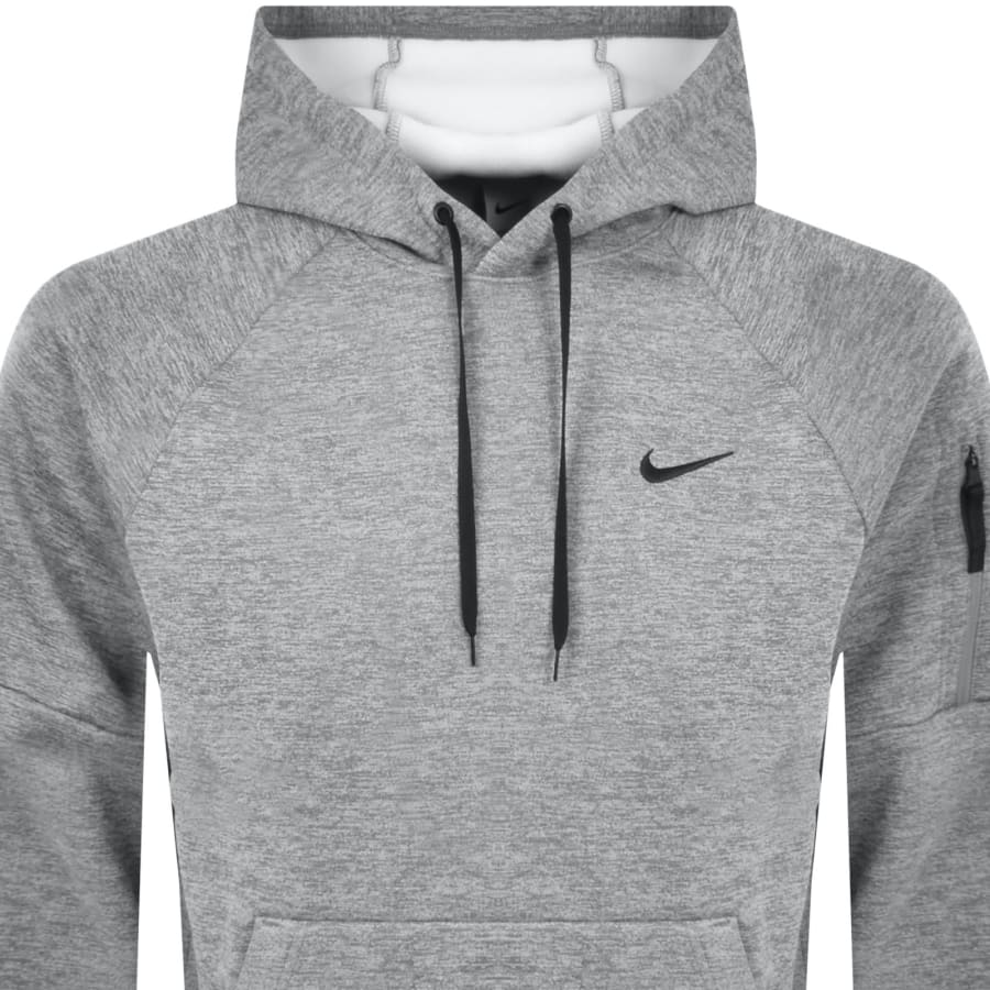 Nike Training Therma Fit Hoodie Grey Mainline Menswear